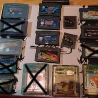 Nove giochi Game boy  advance e Gba