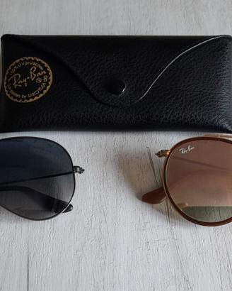 Occhiali Rayban Aviator & Round Bridge