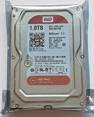 Disco rigido 1 tb WD WD10EFRX