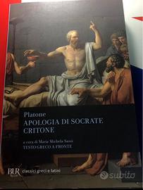 Libro "Apologia di Socrate Critone"