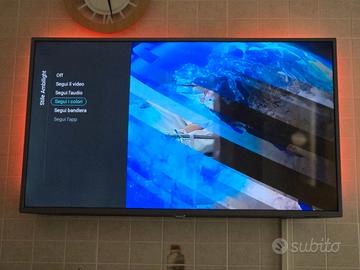 TV Philips 43" 4K con Ambilight 43PUS6703/12