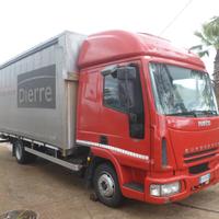 Iveco eurocargo 75e15 centina con pedana idraulica