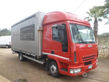 Iveco eurocargo 75e15 centina con pedana idraulica