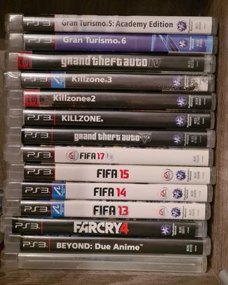 Lotto GIOCHI PS3 Playstation 3 come NUOVI