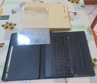 Custodia Tastiera Samsung Tab S8+ Plus + Pellicola