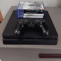 Playstation 4 500 giga slim + Joypad  + Giochi l