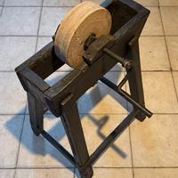 Affila coltelli ad acqua manuale antiquariato