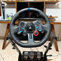 Simulatore di Guida Logitech G29 + Sedile Nacon