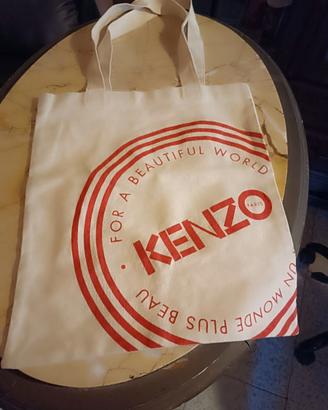 Tote Kenzo in puro cotone riciclato