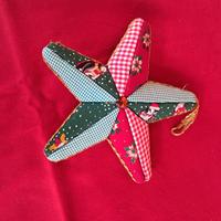 Stella natalizia patchwork 