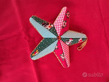 Stella natalizia patchwork 