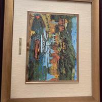 Serigrafia autentica Michele Cascella