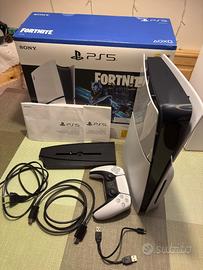 Playstation 5 slim + 2 anni garanzia kasco