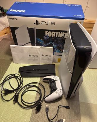 Playstation 5 slim + 2 anni garanzia kasco