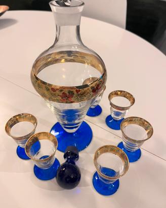 Decantar e bicchieri