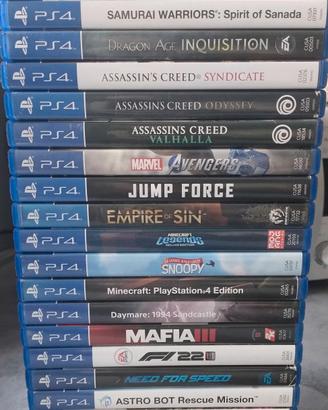 Giochi ps4 (leggere descrizione)