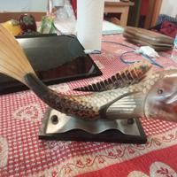 scultura in corno di bue 