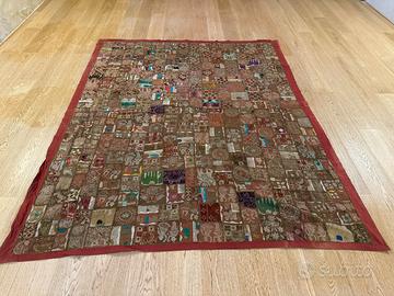 Arazzo indiano patchwork – anni ‘70 – 210x264