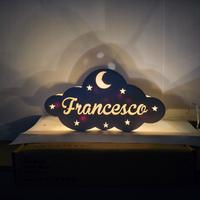 Lampada nuvola personalizzata 