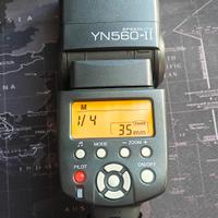 Flash Speedlite Yongnuo YN-560 II x Nikon