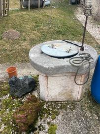 pozzo in pietra da giardino