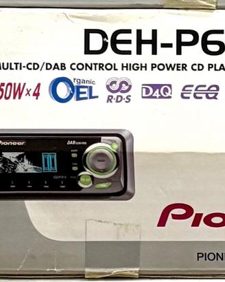 AUTORADIO PIONEER VINTAGE DEH P6500R NUOVA