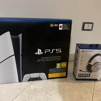 Playstation 5 + cuffie gaming trust
