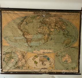Grande mappa del mondo anni ‘30