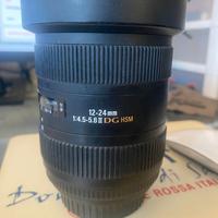Grandangolo SIGMA  12/24mm per Canon EF