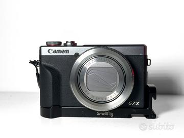Canon PowerShot G7 X Mark III + Grip SmallRig