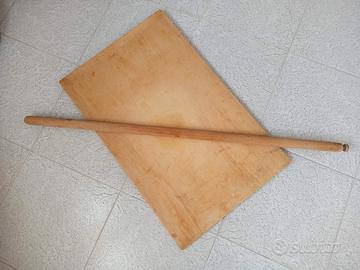 tagliere e matterello per sfoglia 