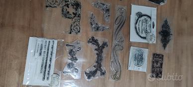 Timbri in silicone flessibile per decorare