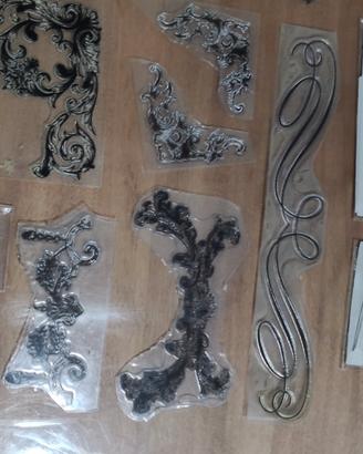 Timbri in silicone flessibile per decorare