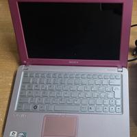 Sony Vaio netbook VPCW12J1E non funzionante