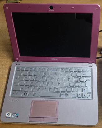 Sony Vaio netbook VPCW12J1E non funzionante