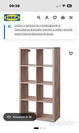 Scaffale libreria ikea come nuova