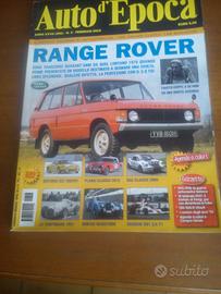 rivista  auto d'epoca