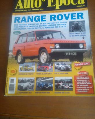 rivista  auto d'epoca