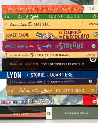 12 libri edizioni Salani