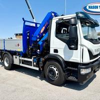 NUOVO EUROCARGO 180-320K ribaltabile + gru