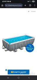 Piscina Bestway Power Steel 488 x 244 x 122 vm