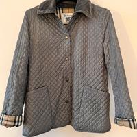 Giacca Burberry originale donna grigia