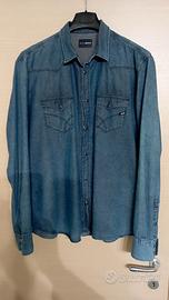 CAMICIA UOMO GAS BLU