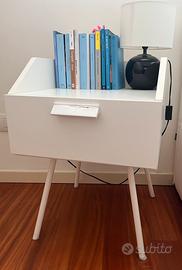 Comodino bianco NIDI