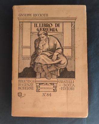 Il Libro di Geremia di Giuseppe Ricciotti