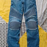 Jeans tecnici overlap donna