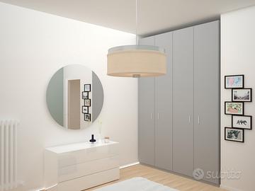 Luminoso appartamento dal restyling personalizzato