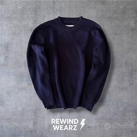 Maison Margiela - Maglione blue navy