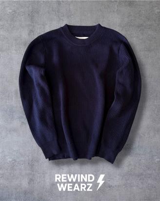 Maison Margiela - Maglione blue navy