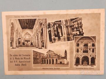Santuario Maria dei miracoli ANDRIA Bari Cartolina